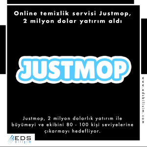Online temizlik servisi Justmop, 2 milyon dolar yatırım aldı