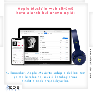 Apple Music'in web sürümü beta olarak kullanıma açıldı
