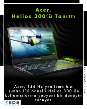 Acer, Helios 300'ü tanıttı