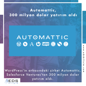 Automattic, 300 milyon dolar yatırım aldı