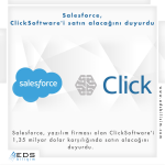 Salesforce, ClickSoftware'i satın alacağını duyurdu