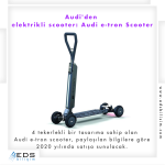 Audi'den elektrikli scooter: Audi e-tron scooter