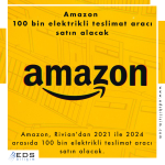 Amazın 100 bin elektrikli teslimat aracı satın alacak