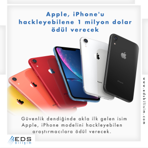 Apple, iPhone'u hackleyebilene 1 milyon dolar ödül verecek